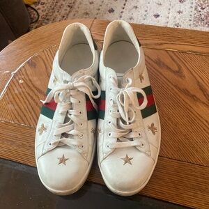 Gucci Ace Bee and Star Sneakers